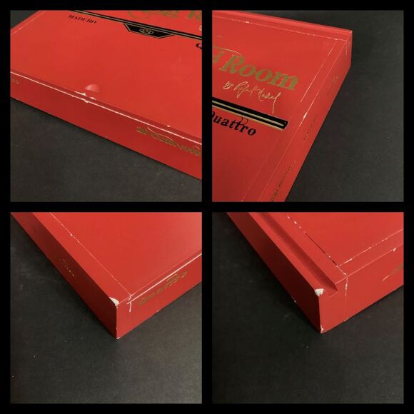 Aging Room-Espressivo/Maduro/Concerto/Vibrato Quattro-Collectible Empty CigarBox - Picture 16 of 16